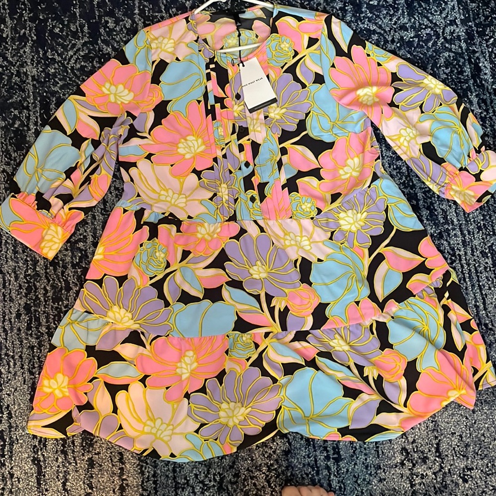 Who What Wear Floral Dress